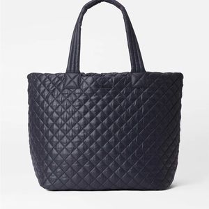 MZ Wallace Large Metro Tote Deluxe in Black